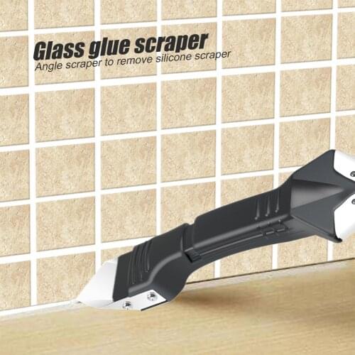 Glass Glue Angle Scraper & Tile Gap Refill Agent Multifunction 5 In 1 Silicone Caulking Tools Remover Angle Seam Shovel