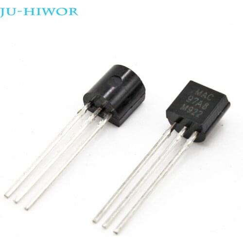 50pcs/lot MAC97A8 Triac 1A 600V TO-92 (Made In China)