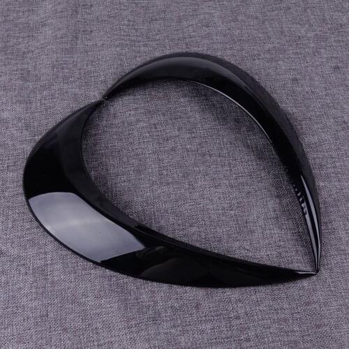 ABS Black Car Head Light Lamp Eyebrow Eyelid Cover Trim Fit for VW Beetle A5 2012 2013 2014 2015 2016 2017 2018 Accessories