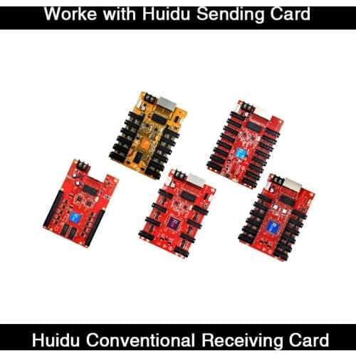 Free shipping HD-R500 R508 R516 R512 R612 Receiving Card Work With Synchronous and Asyn Sending Card 50Pin / HUB75E Port