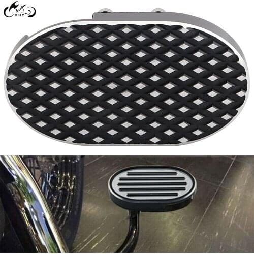 Black Brake Pedal Pad Cover For Harley Dyna 2003-2014 Sportster XL/ 883 1200 Night Rod VRSCD 2006-2008 Street Rod VRSCR 06-07