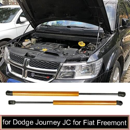 For Dodge Journey JC for Fiat Freemont 2009-2020 Front Hood Bonnet Modify Gas Struts Lift Support Gas Springs Damper