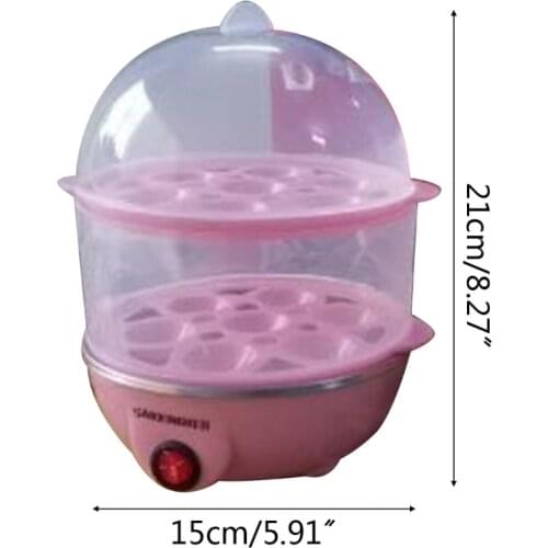 Electric Rapid Egg Cooker for Hard Boiled, Poached, Scrambled, Omelets, Steamed Vegetables, Seafood, Dumplings & More Retailsale