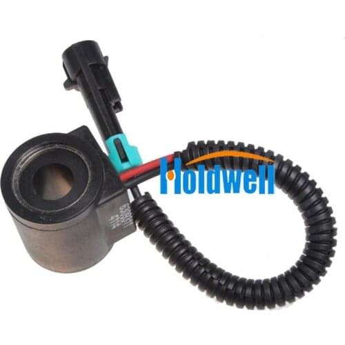 Holdwell Solenoid Valve Coil 6675559 for Bobcat Skid Loader 463 751 A220 A300 A770 S100 S130 S150 S160 S175