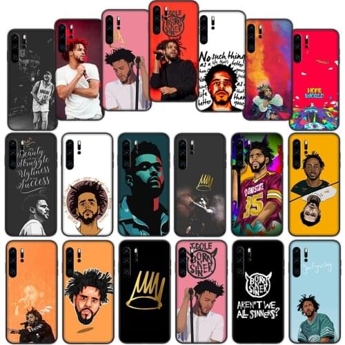 J COLE Hip hop Soft Cover Case for Huawei P40 P30 P20 P10 Lite Pro Nova 5t