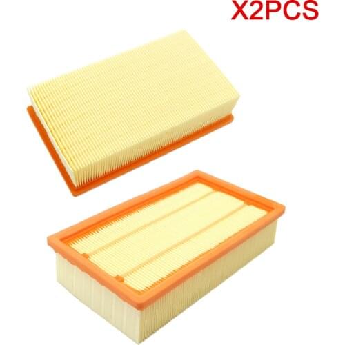 2pcs Vacuum cleaner filter kits Hepa filter replacements for karcher NT25 NT35 NT360 NT45/1 NT55/1 NT361 NT561 NT611