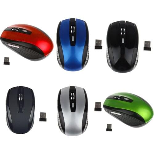 2020 New Mini Smart Portable 2.4G Wireless Optical Mouse Mice USB Receiver For Computer PC Laptop Universal Mouse