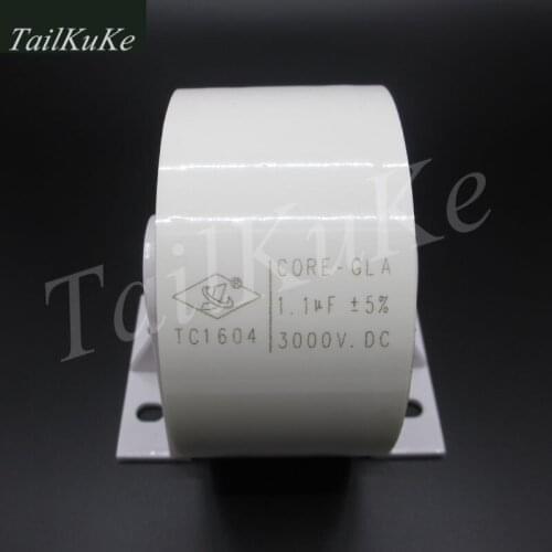 New 1.1UF 3000VDC 80A High Frequency Machine Resonant Capacitor Free Shipping