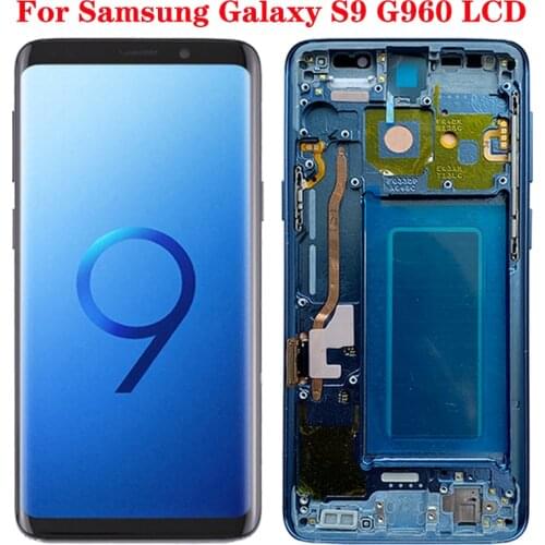 Original LCD Screen For Samsung Galaxy S9 G960 SM-G960F LCD Display Touch Screen Digitizer Dead Pixels Assembly