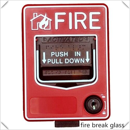 Fire alarm emergency reset button manual call point dc24v Pull Down Station for conventional fire alarm system