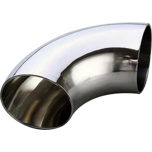 Sanitary Butt Weld 90 Degree Elbow 19/25/32/38/45/51mm OD 304 Stainless Steel Bend Pipe Fitting Fitting For Home Brew