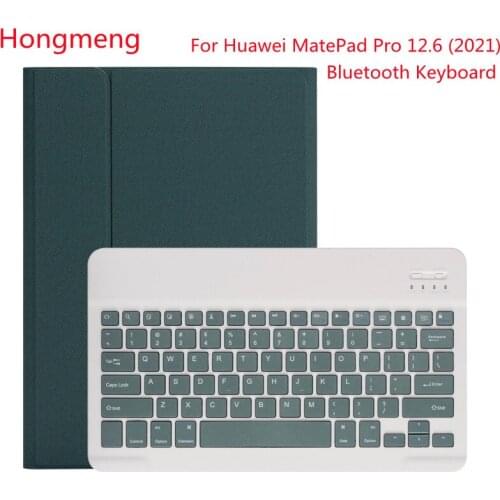 Hongmeng Detachable plastic Bluetooth keyboard Cover with Pen slot For Huawei MatePad Pro 12.6 (2021) Tablet Case
