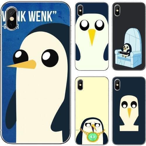 Silicone Case Adventure-Time-Pinguin-Yellow For Samsung Galaxy A12 A31 A41 A51 A71 A20e A21s M30 A10 A30 A40 A50 A60 A70