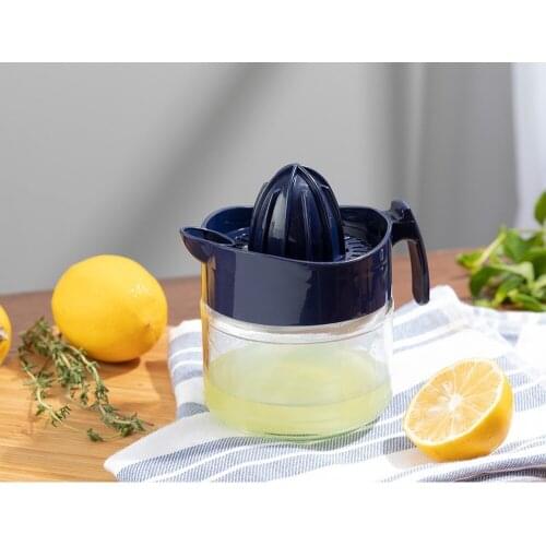 Glass Plastic Manual Juicer Kitchen Accessories Tools Utensils Lemon Orange Squeezer Fruit Juicer 300 ml Capacity Fast Delivery