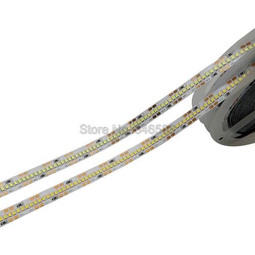 High Brightness 2025 LED Strip DC 12V Flexible LED Stripe High Density 312LED/m 5m 2025 SMD Strip 10mm PCB White Red Green Color