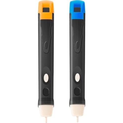 Electricity Test Pencil AC Voltage Detector Non-Contact Tester with Flashlight