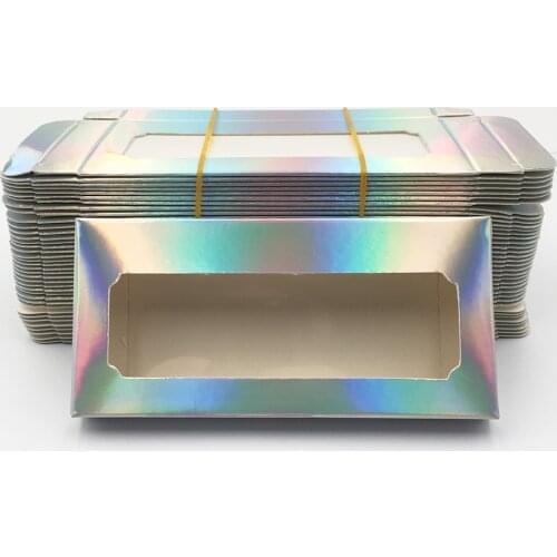 50 pcs/ lot Eyelashes Package Wholesale Empty Paper Lashes Box 25mm Lashes Case New Eyelash Packaging / lash boxes packaging