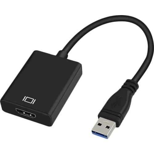 Usb 3.0 To Hdmi Hd 1080P Hdtv Audio Video Adapter Converter Cable For Windows 7/8/10 Pc