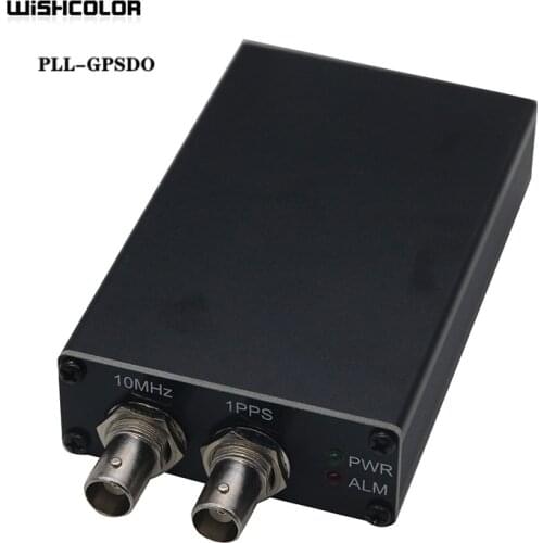Wishcolor PLL-GPSDO GPS Tame Disciplined Clock Sine Wave GPS Receiver 10M 1PPS Green Panel
