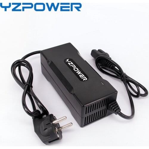 YZPOWER 75.6V 1.6A 1.8A 2A Lithium Battery Charger for 18S Lypomer Li-ion Battery Pack for Ebike