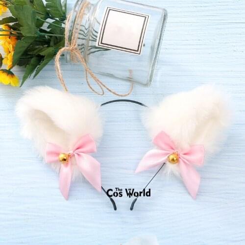 15 Styles Lolita Japanese Sweet Fox Cat Ear Bowknot Maid Cosplay Hair Band Headwear Hairpin Hair Accessories Headband