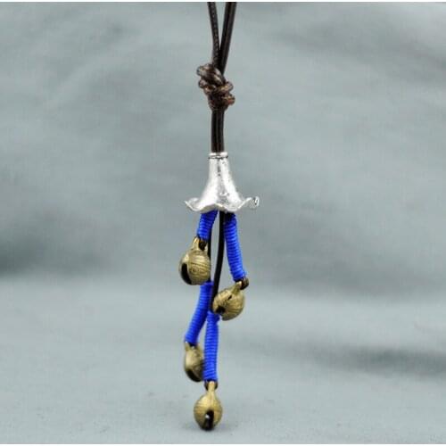 Fashion Necklace Jewelry For Women Statement necklaces&pendants Bells Pendants Vintage Long Suspension Decoration Accessories