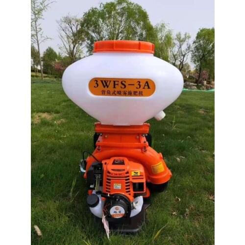3WFS-3A fertilization sprayer backpack 4-stroke gasoline high-power agricultural pesticide spray lime powder dry powder machine