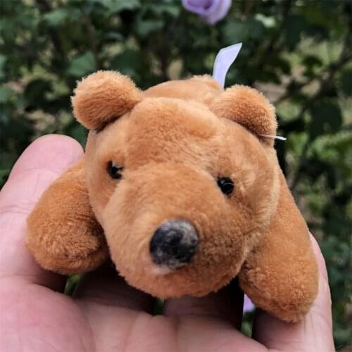 5 pcs Brown bear puppy Dog Classic toys Hot Sale cute Plush toys Fridge Magnet refrigerator Fridge Magnet stuffed animals