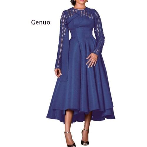 Africa Women 2020 Fashion Clothes Black Evening Party Gown Dresses for Africa Women Plus Size Clothing Dresses Woman Elegant