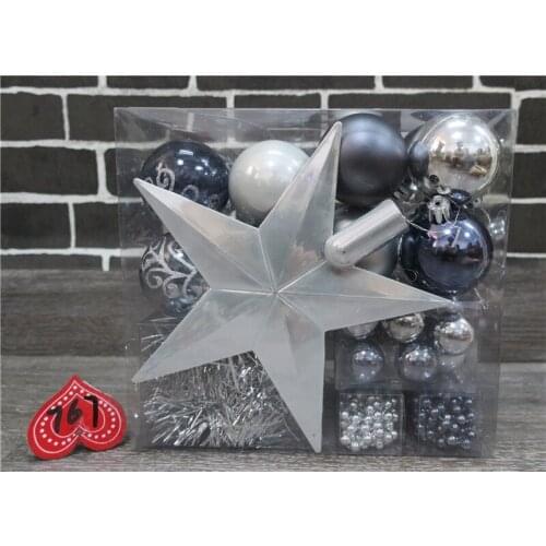 Christmas tree decoration accessories Christmas children decorate gift boxes color Christmas ball series pendant Christmas