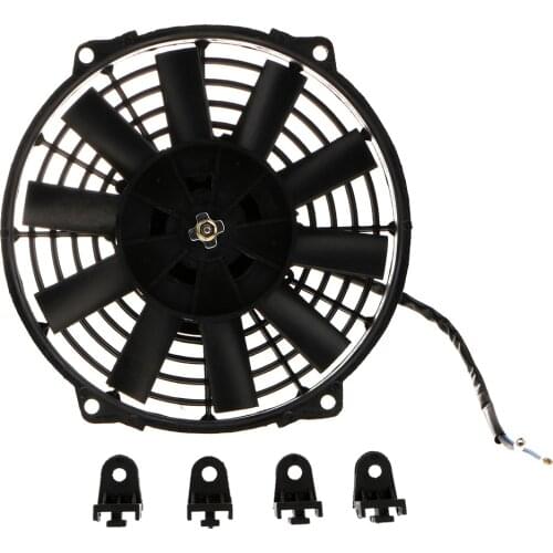 Car Automobiles Trucks Vehicles Electric Radiator Cooling Fan 80W 12V Large Air Volume and Low Noise 3 Sizes