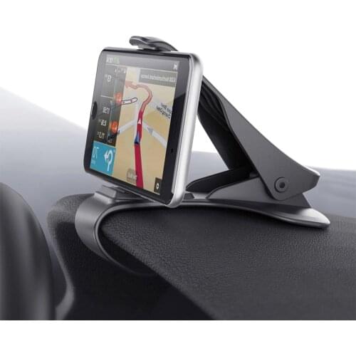 HUD Design Antiskid Car Phone Holder Mobile Phone Holder Adjustable Phone Car Dashboard Holder Phone Stand Bracket