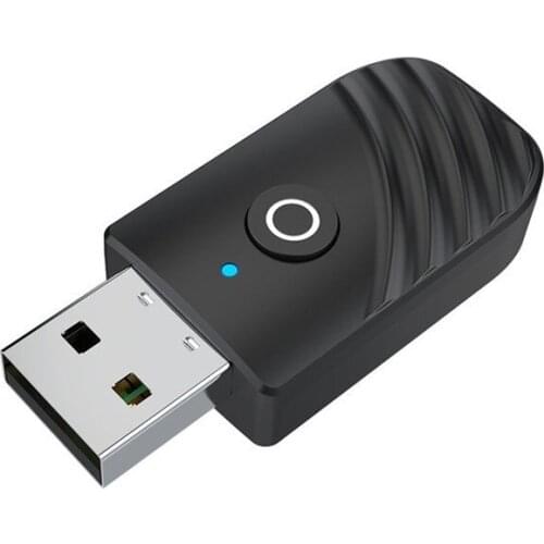 Bluetooth 5.0 Audio Adapter Usb Wireless Bluetooth Receiver Car Computer Tv Projector Transmitter Receiver Upgraded Two In One