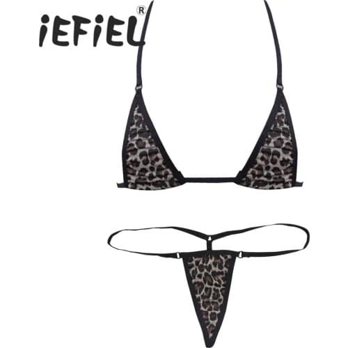Sexy Bra&G-string Sets Womens Lingerie Ultra Thin Transparent Bralette Underwear Exotic Sets Women Sexy Bikini Swimsuit Set