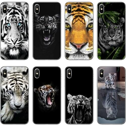 Cool tiger face Accessories Phone Case For Huawei P30 P20 Pro P10 P9 P8 Lite Y5 Y6 Y7 Y9 P Smart Plus 2018 2019