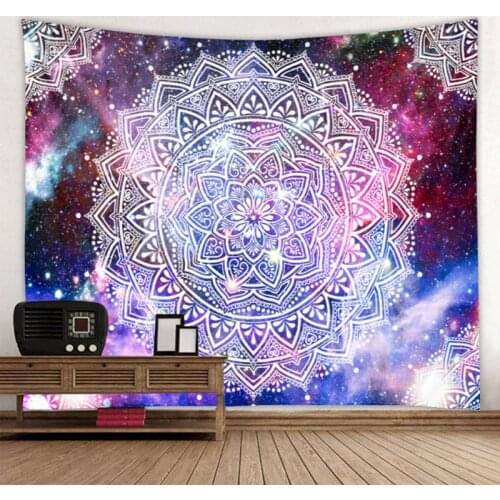 Mandala Tapestry Mandala Wall Mounted Tapestry Bohemian Hippie Style Living Room Bedroom Office Decorations Various Sizes
