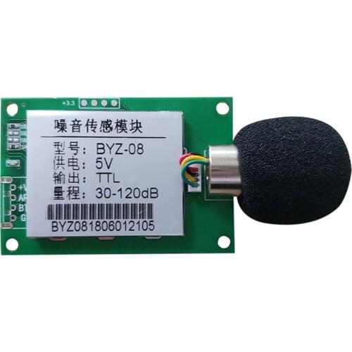 Hot Sale Noise Sensor Module Industrial Sound Decibel Meter High Precision Detection Module Byz08 Environment Measuring Tool