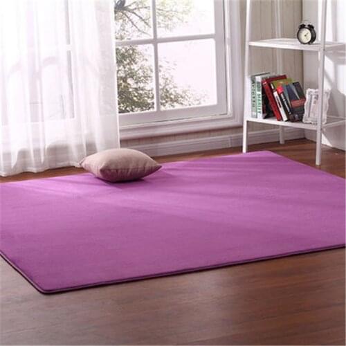 140cmx200cm Coral velvet carpet living room coffee table blanket bedroom bedside mat bed front room rug Tatami yoga mat
