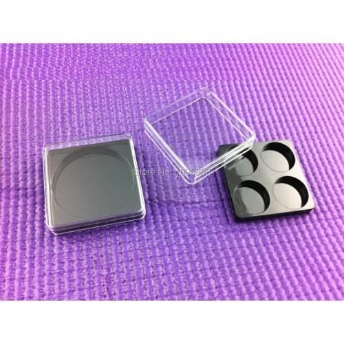 Square Eyeshadow Container, Cosmetic Powder Box, Empty Eyeshadow Box, Eye Shadow Powder Case, 50pc/Lot