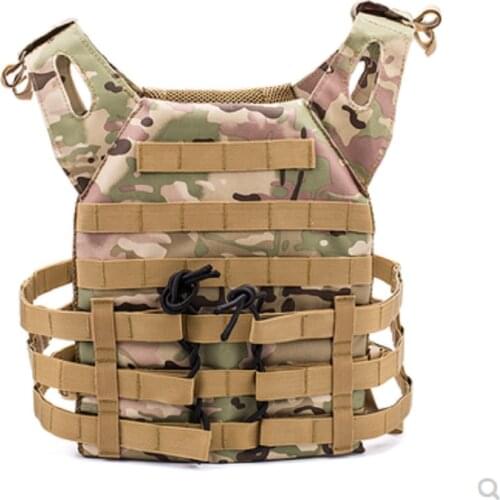 JPC lightweight tactical vest CS equipped with multi-functional stab proof clothing camouflage combat vest