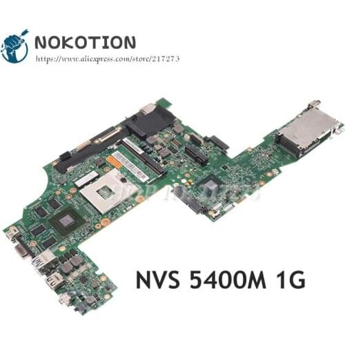 NOKOTION 04W6824 04Y1860 MAIN BOARD For Lenovo Thinkpad T530 Laptop Motherboard QM77 DDR3 NVS 5400M Video card