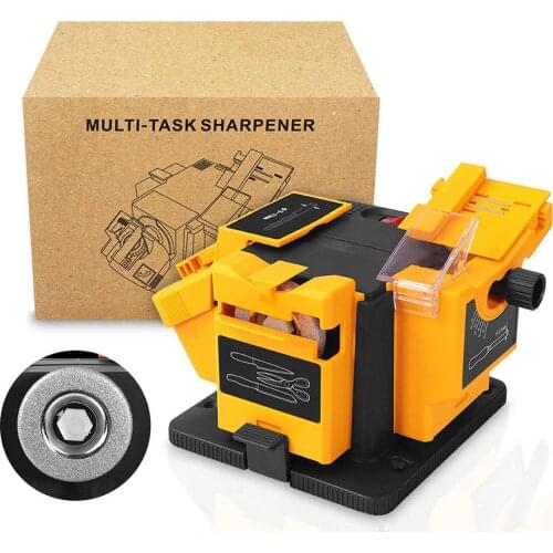 Multifunction sharpener 96W Household Grinding Tool sharpener for knife Twist drill HSS drill scissor chisel electric grinder