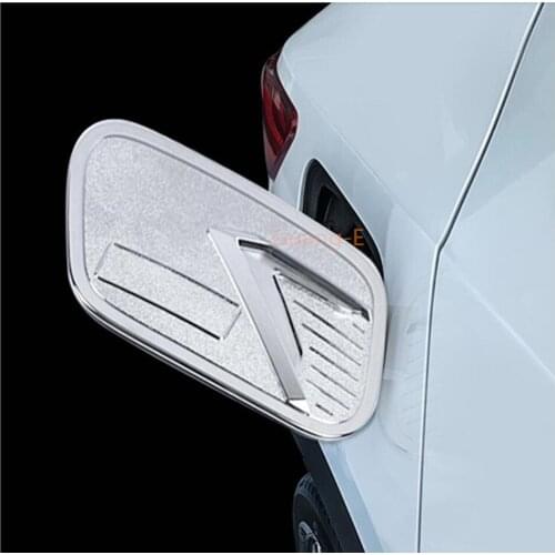 Car Body Gas/Fuel/Oil Tank Cover Cap Sticker Styling Carbon Fiber Auto Car Parts 1pcs For VOLVO XC40 2018 2019 2020