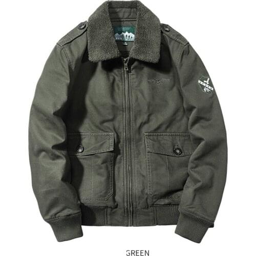 2020 New Winter Jacket Men Thick Wool Liner Military Cargo Mens Jackets and Coats Outwear Windbreaker Men Jacket Big Size M-4XL