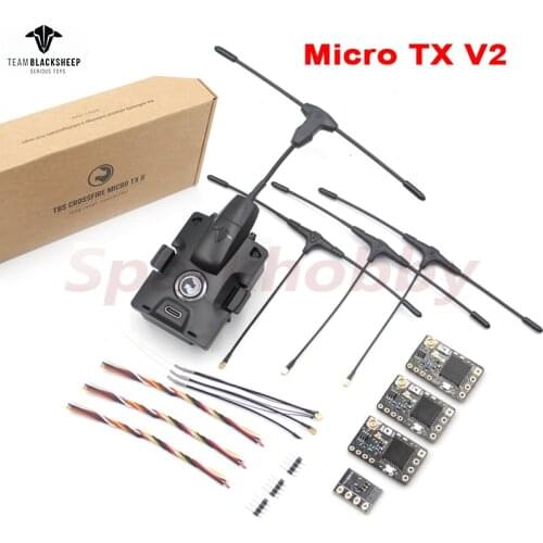 NEW BlackSheep TBS Crossfire Micro TX V2 Starter Set With Nano RX MicroTX II Module CRSF TX 915/868Mhz Long Range Transmitter
