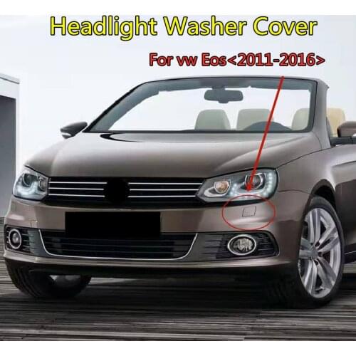 Car Front Bumper Hook Replacement Parts Headlight Washer Cover For Vw- EOS 2011 2012 2013 2014 2015 2016 Original Style