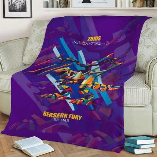 Berserk Fury 3D Print Plush Blanket Throw On Sofa Home Decor Soft Warmth Washable Nap Blanket Dropshipping