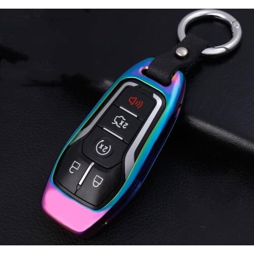 For Ford Car Key Zinc alloy Material Taurus Fusion Mondeo Mustang Edge F-150 Explorer Lincoln Car MKC MKX MKZ Key Protector