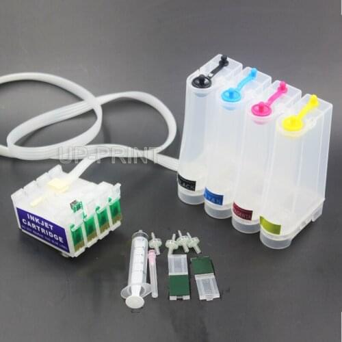 UP T1291 empty CISS CIS ink system for SX420W/SX425W/SX525WD/SX620FW/SX445/SX235W/SX435W/SX230/SX440W WF-7015 WF-7515 WF-7525