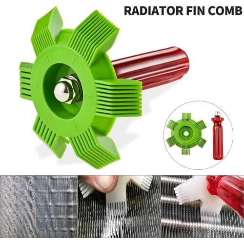 Radiator Comb Evaporator Air Conditioning Tools Fin Repair Comb A/C Radiator Condenser Coil Comb Cleaning Tool Auto Cooling Tool